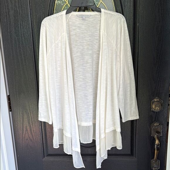 Adrienne Vittadini Elegant White Women's Sweater - XL - Great Condition - Picture 1 of 6